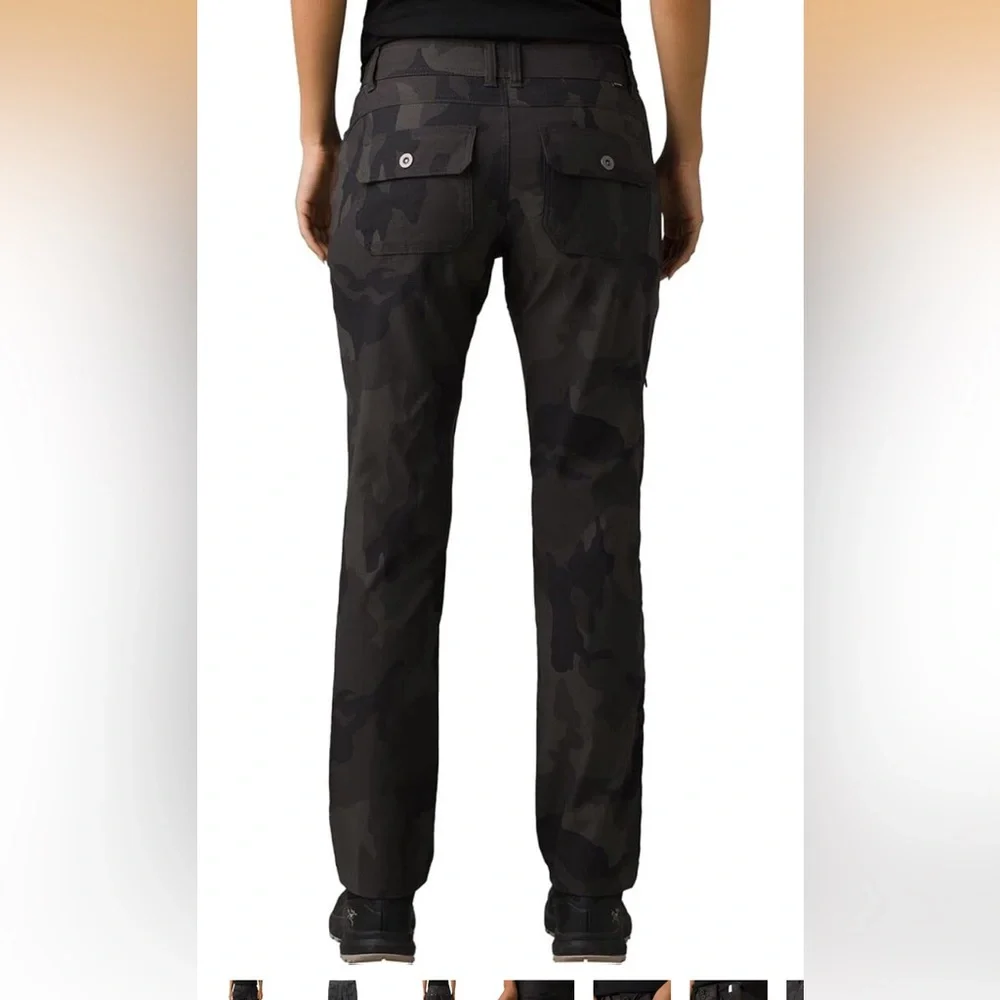 NWT PRANA HALLE STRAIGHT PANT II
CHARCOAL CAMO - Picture 3 of 11
